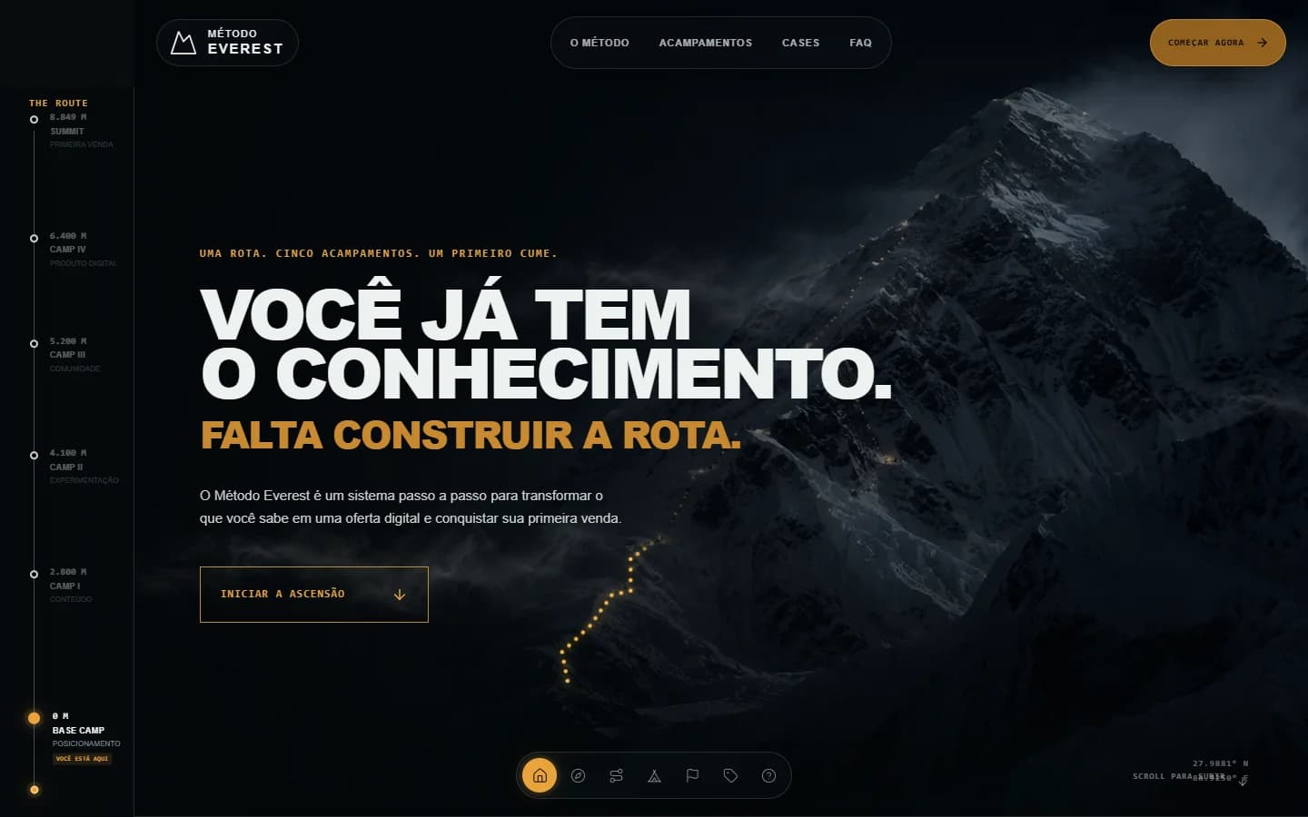Método Everest homepage preview
